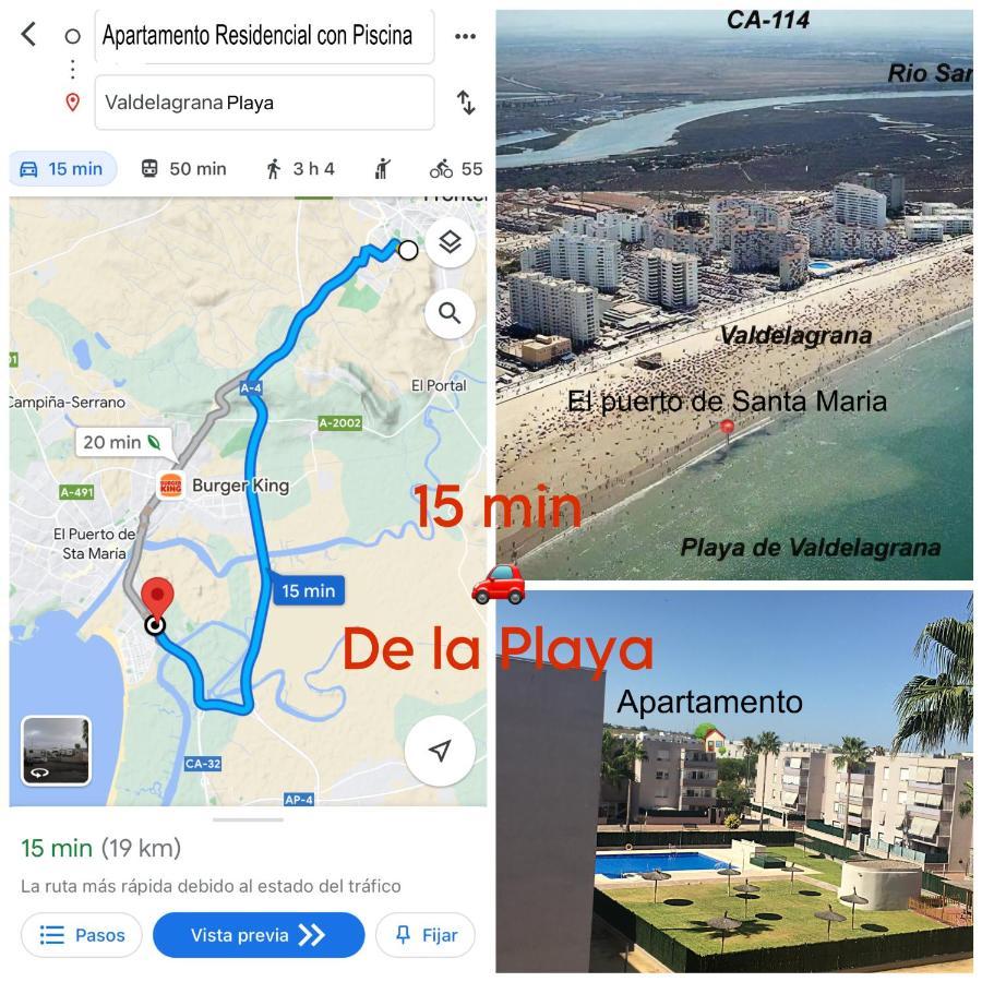 헤레스 Apartamento Jerez Sur - Con Piscina Y Garaje 아파트 외부 사진