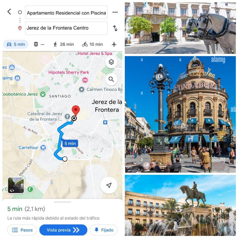 헤레스 Apartamento Jerez Sur - Con Piscina Y Garaje 아파트 외부 사진